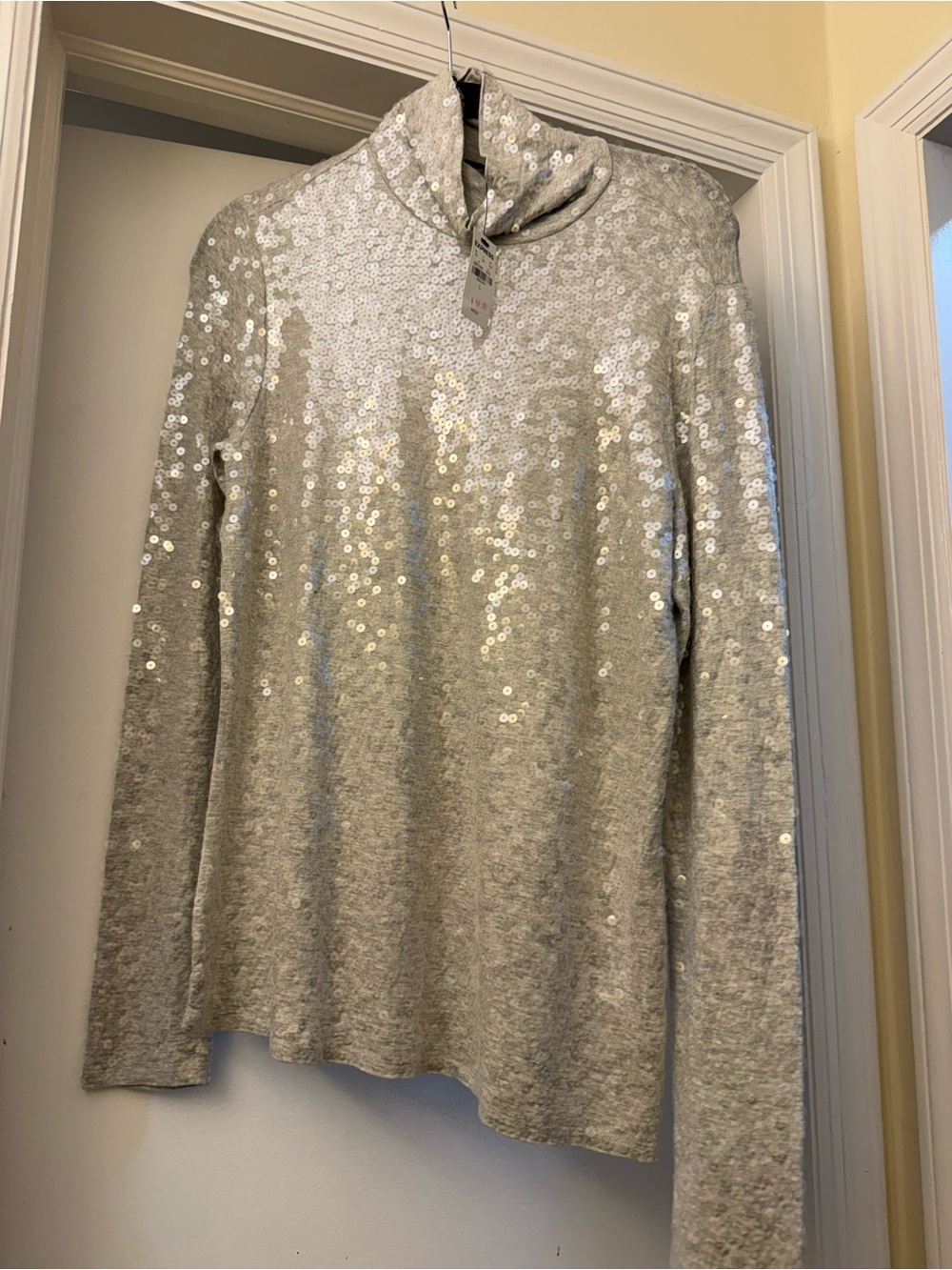 Women’s Sequin Turtleneck size Large